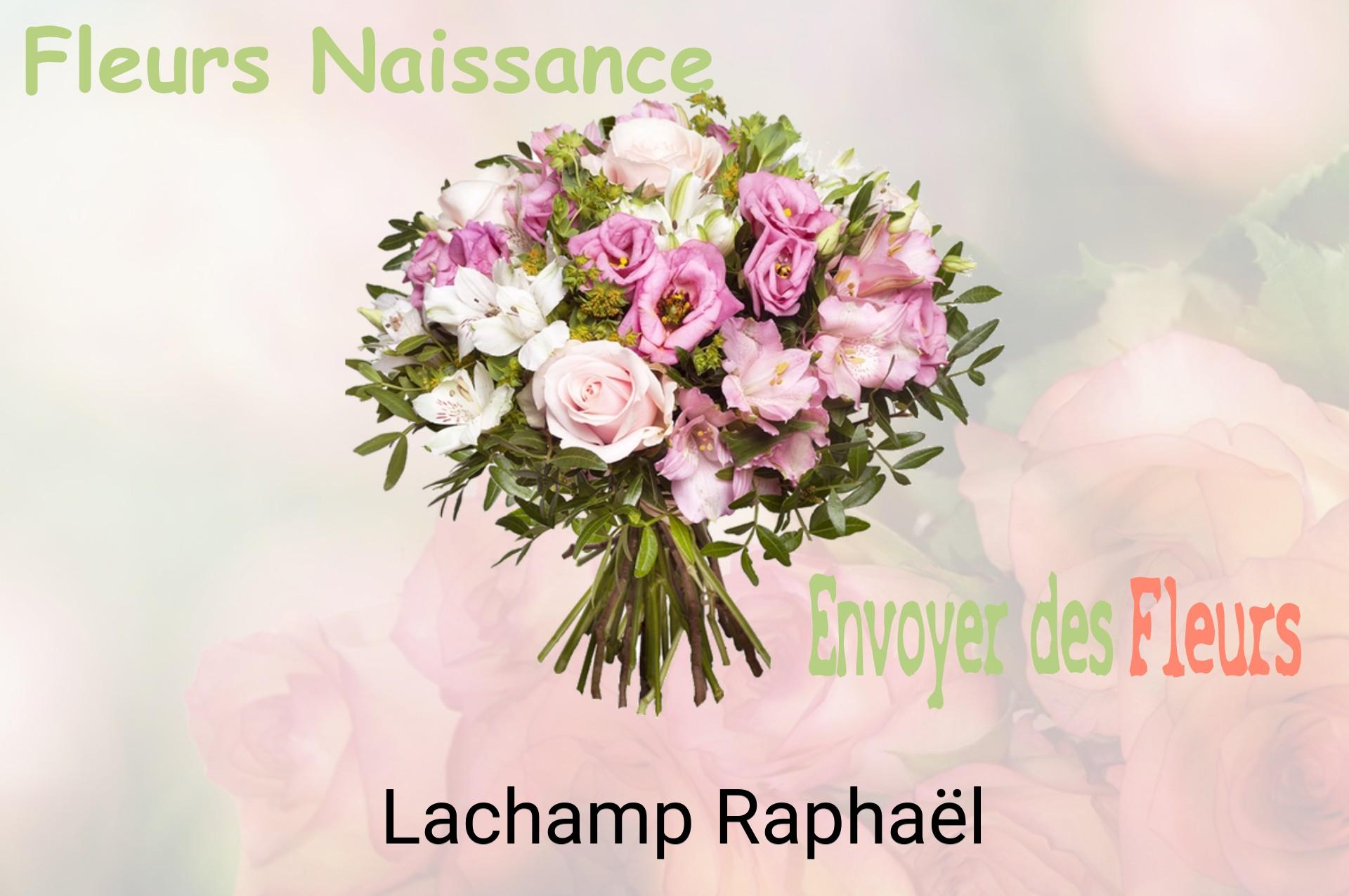 Bouquet de fleurs de naissance livré à Lachamp-Raphaël